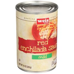 Weis Quality Mild Red Enchilada Sauce - 10 oz