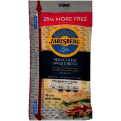 Jarlsberg Lite Reduced Fat Swiss Cheese Slices