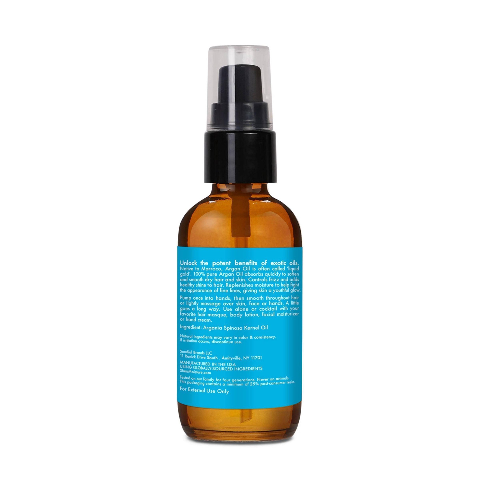 slide 2 of 5, SheaMoisture Multi-Tasking Oil 100% Pure Argan Oil, 1.6 oz, 1.6 oz