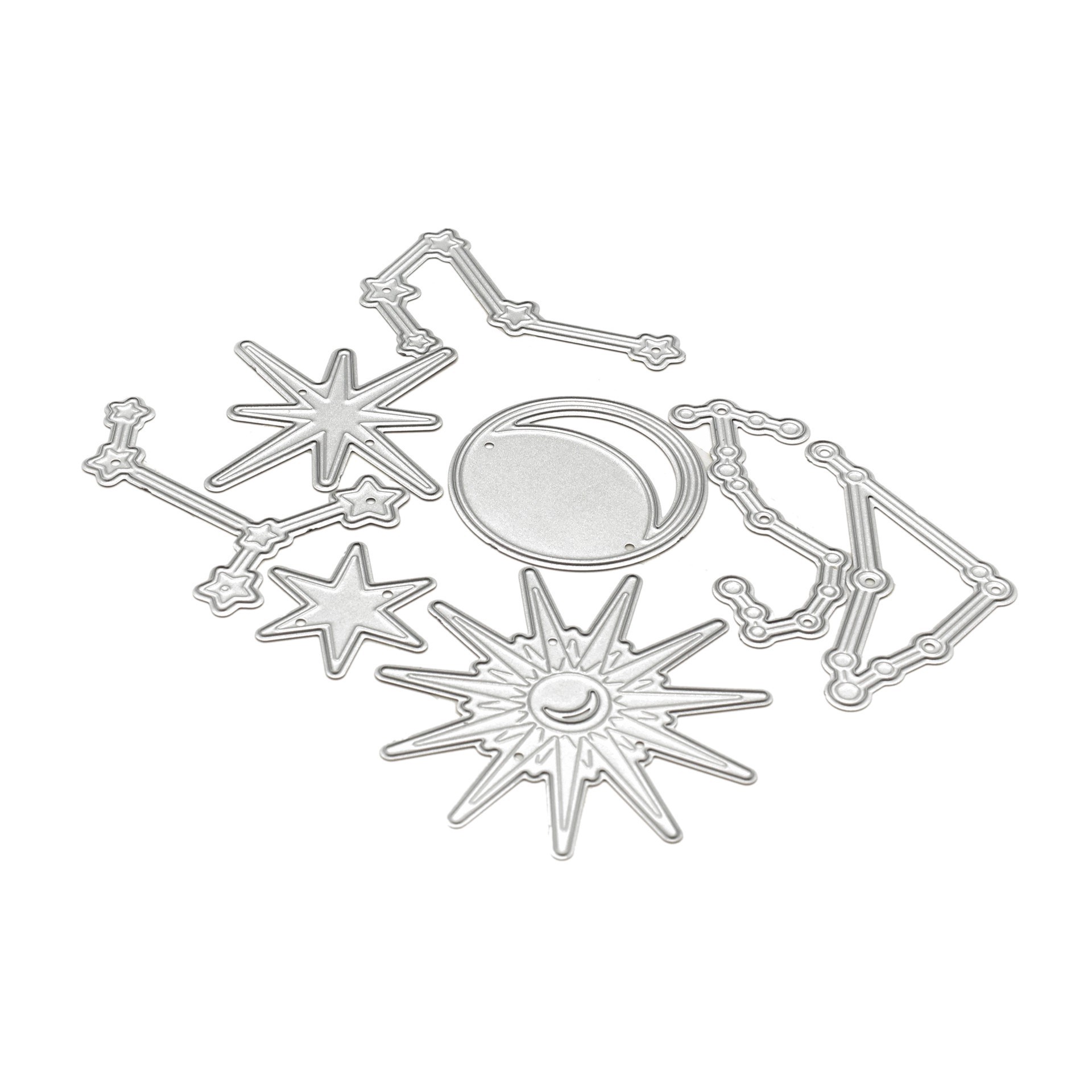 slide 2 of 5, Constellations Cutting Die Set By Recollections, 2 stars