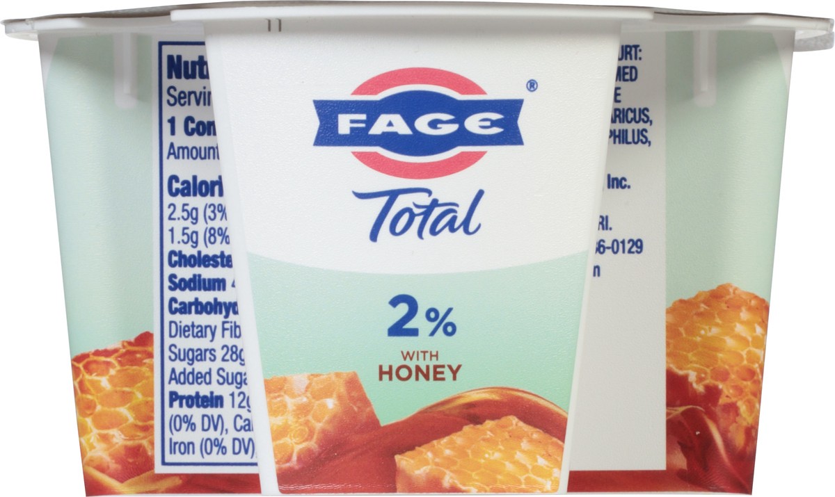 slide 5 of 9, Fage Total Greek Total 2% Greek Yogurt With Honey, 5.3 fl oz