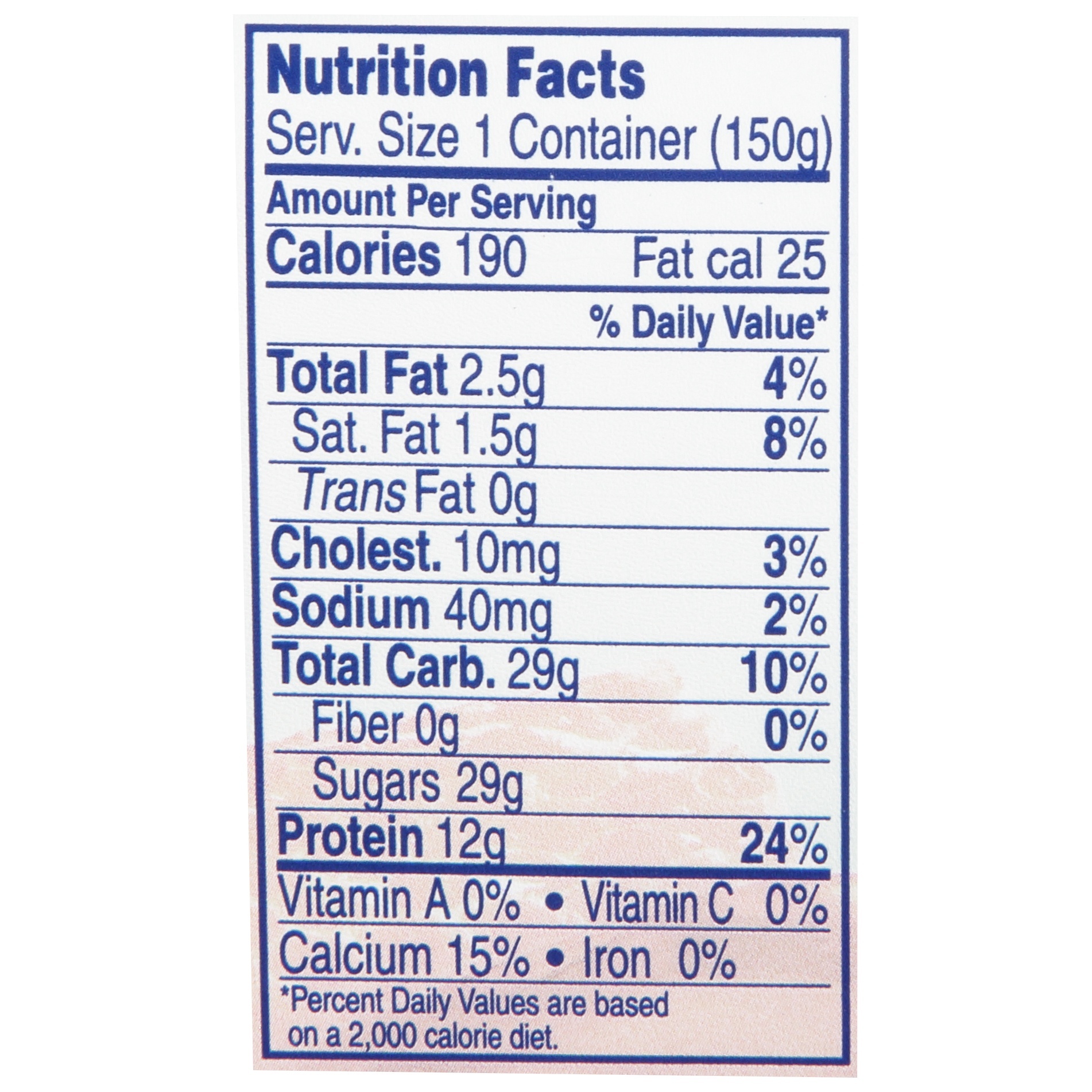 Fage Total 2 Greek Yogurt with Honey 5.3 oz Shipt