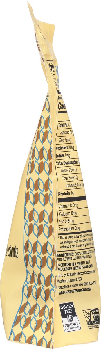 slide 8 of 9, Scharffen Berger Semisweet Dark Chocolate Chunks Chocolate Maker 7 oz, 7 oz