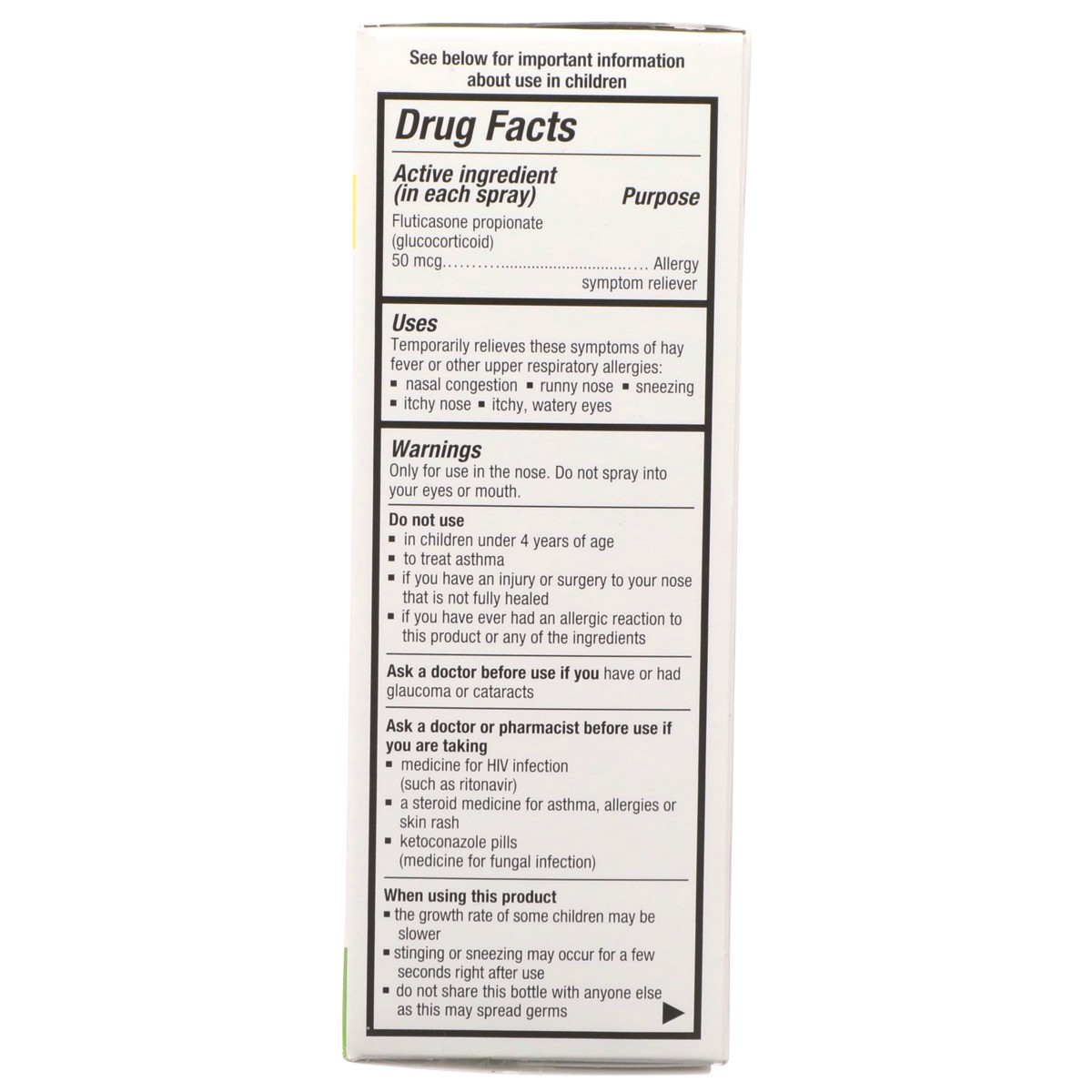 slide 9 of 12, TopCare Fluticasone Propionate Nasal Spray 24 Hour Relief, 60 ct