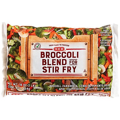 slide 1 of 1, H-E-B Broccoli Stir Fry, 16 oz