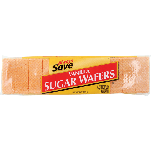 slide 1 of 1, Always Save Cookies Plain Sugar Wafers, 9 oz