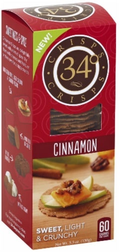slide 1 of 1, 34 Degrees Cinnamon Crisps, 5.3 oz