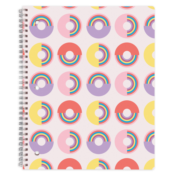 slide 1 of 1, Office Depot Brand Fashion Notebook, 8-1/2'' X 10-1/2'', College Ruled, 160 Pages (80 Sheets), Donuts, 80 ct