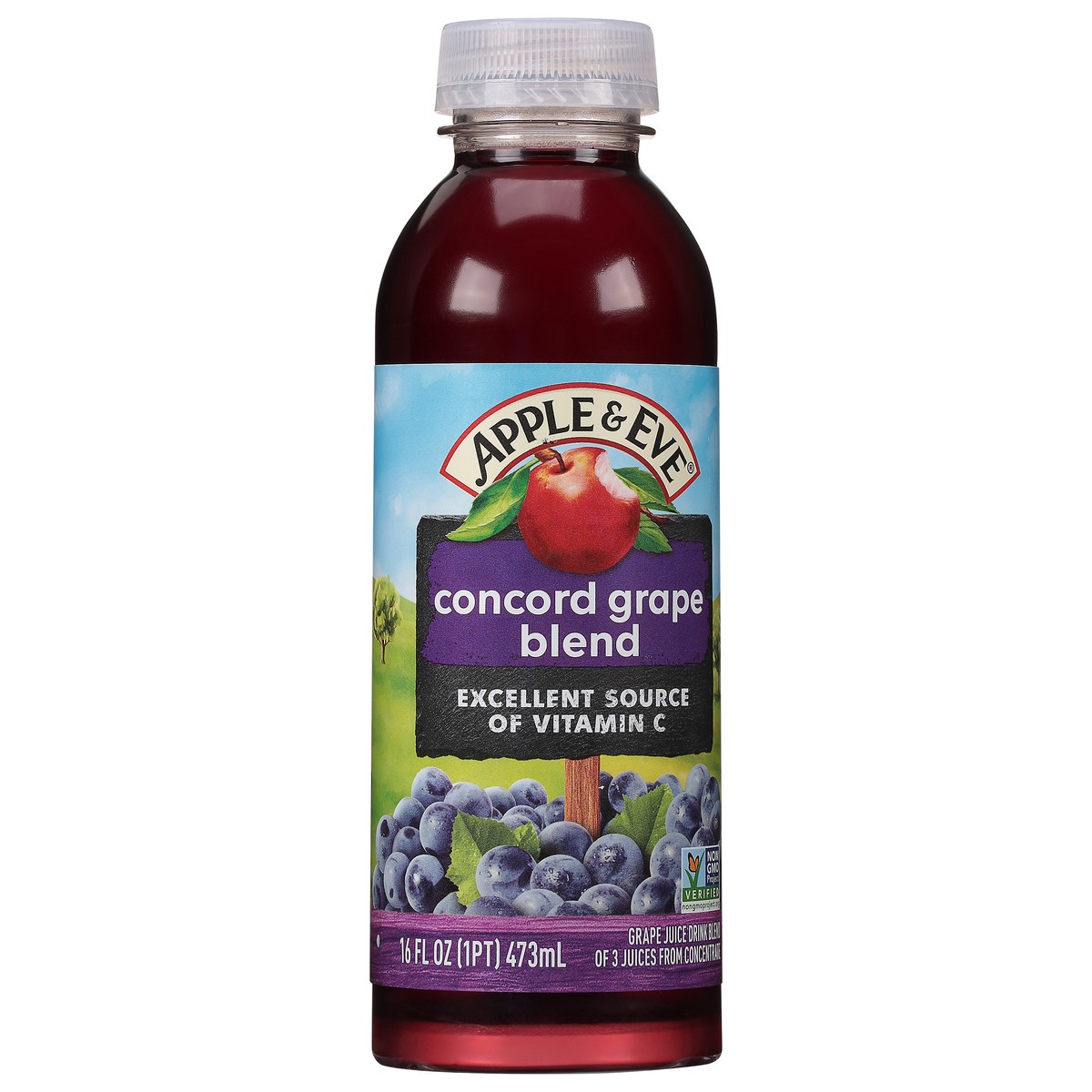 slide 9 of 9, Apple & Eve Concord Grape Blend Juice - 16 fl oz, 16 fl oz