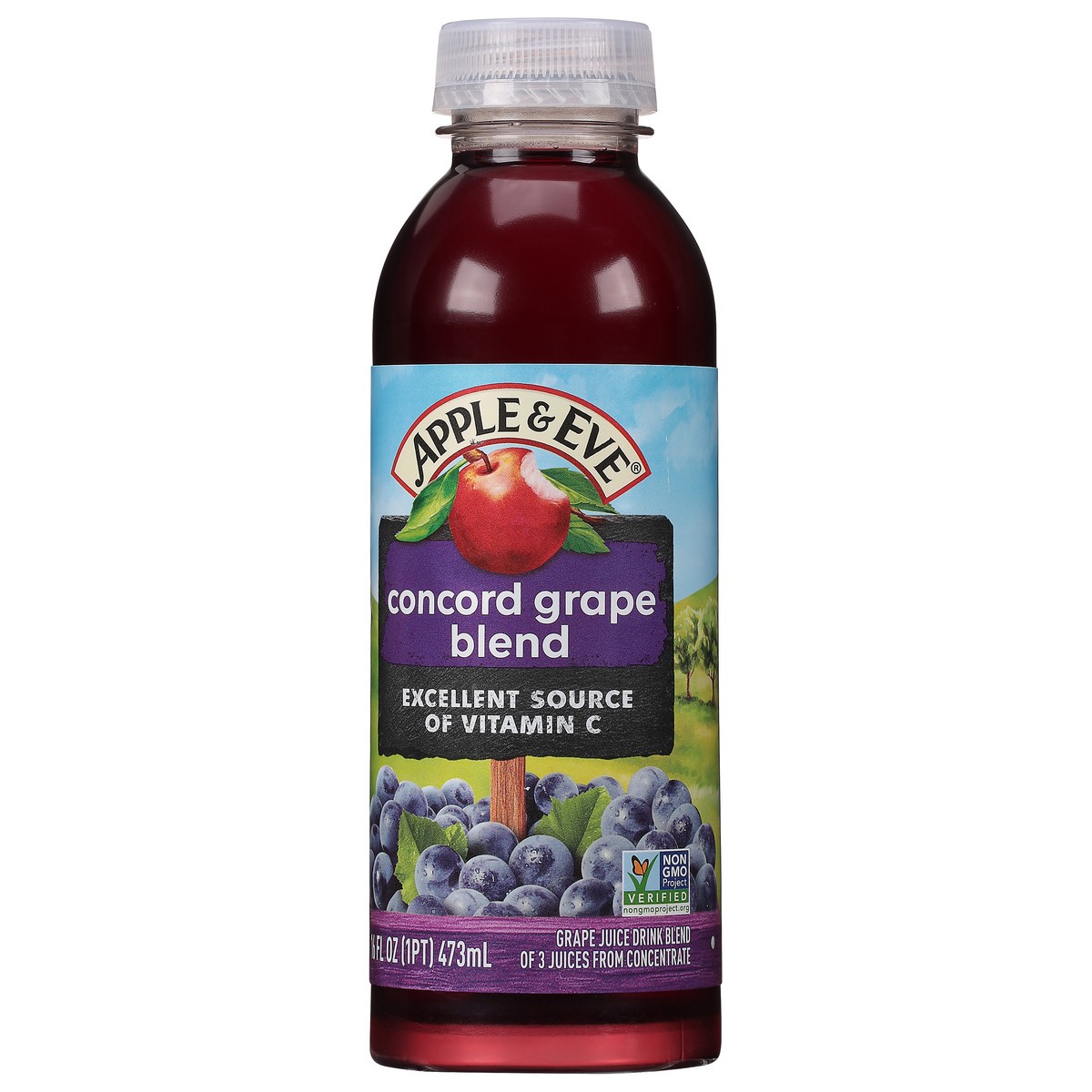 slide 2 of 9, Apple & Eve Concord Grape Blend Juice - 16 fl oz, 16 fl oz