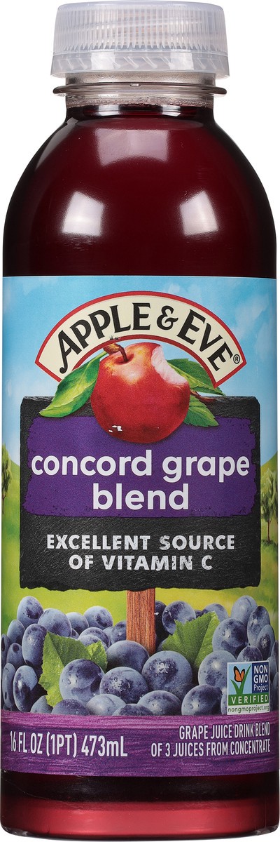 slide 5 of 9, Apple & Eve Concord Grape Blend Juice - 16 fl oz, 16 fl oz