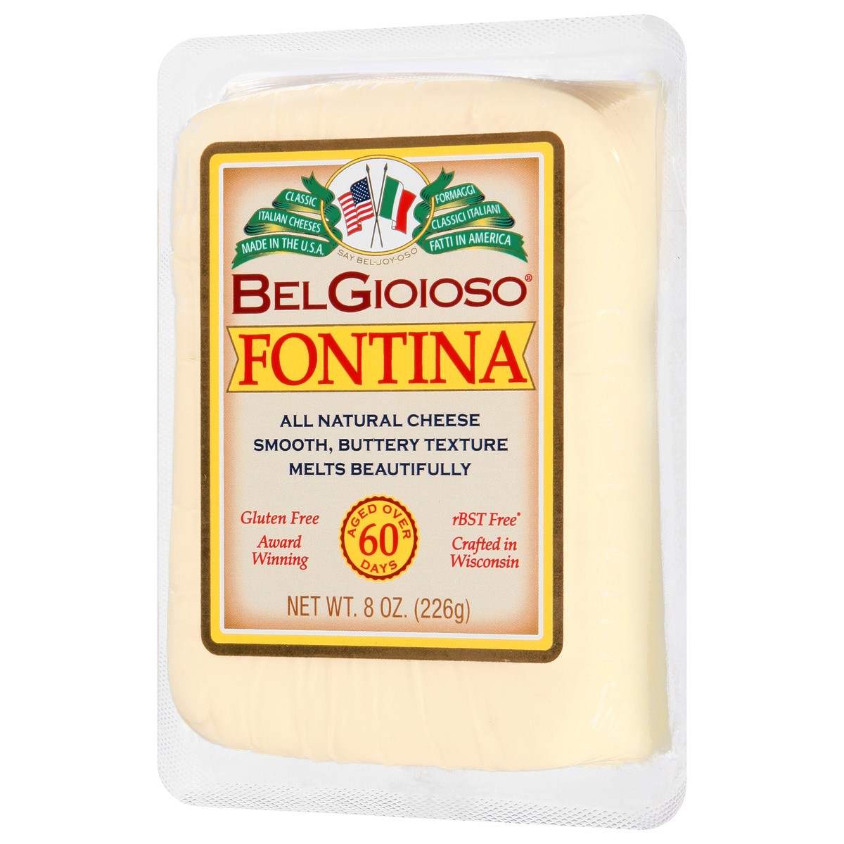 slide 7 of 14, BelGioioso Cheese Fontina, 8 oz