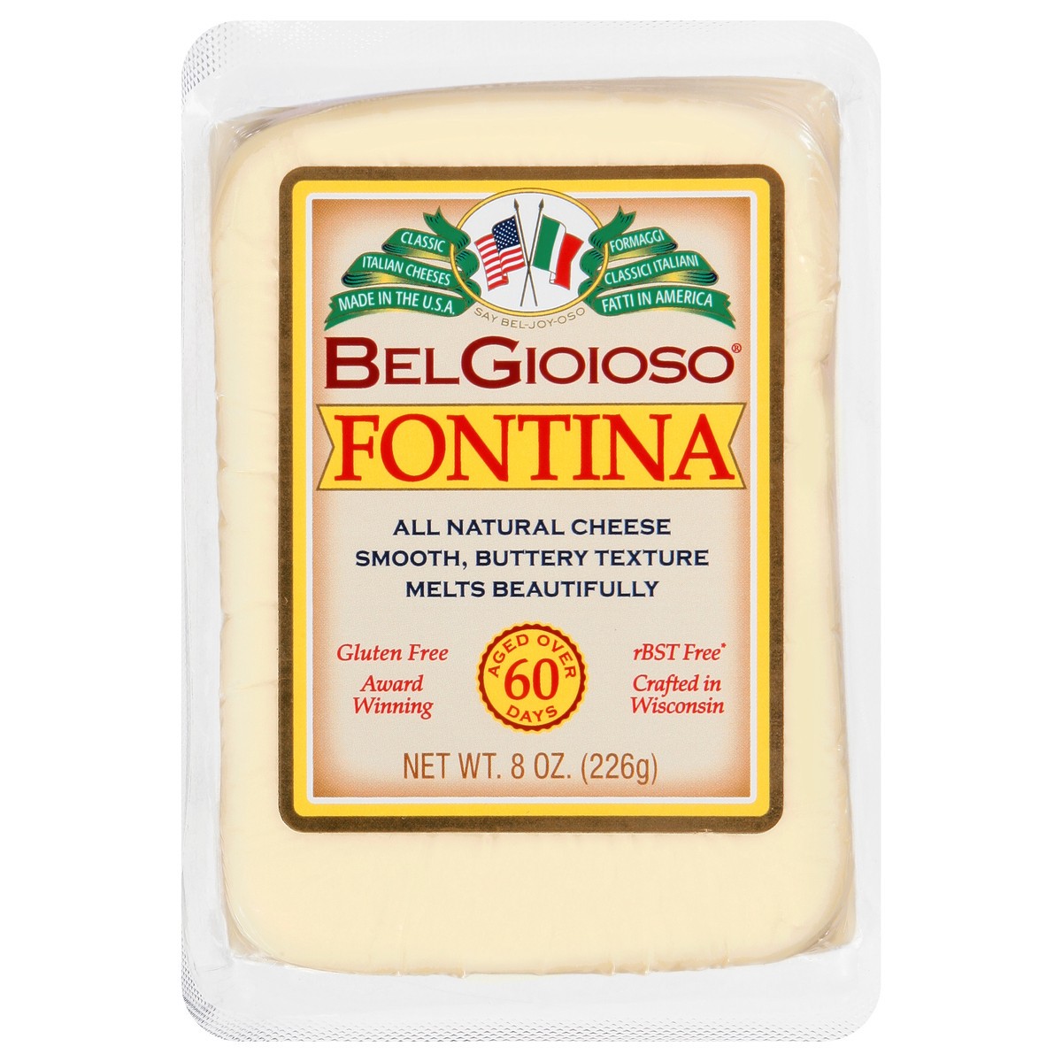 slide 3 of 14, BelGioioso Cheese Fontina, 8 oz