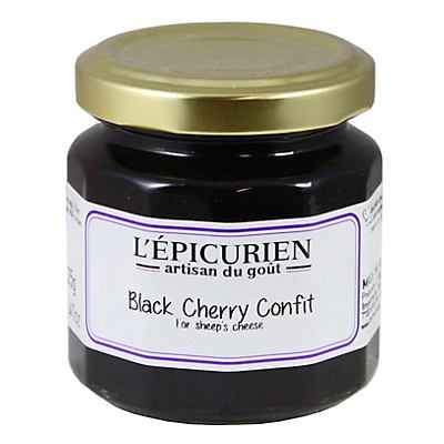 slide 1 of 1, L'Epicurien Black Cherry Confit, 4.38 oz