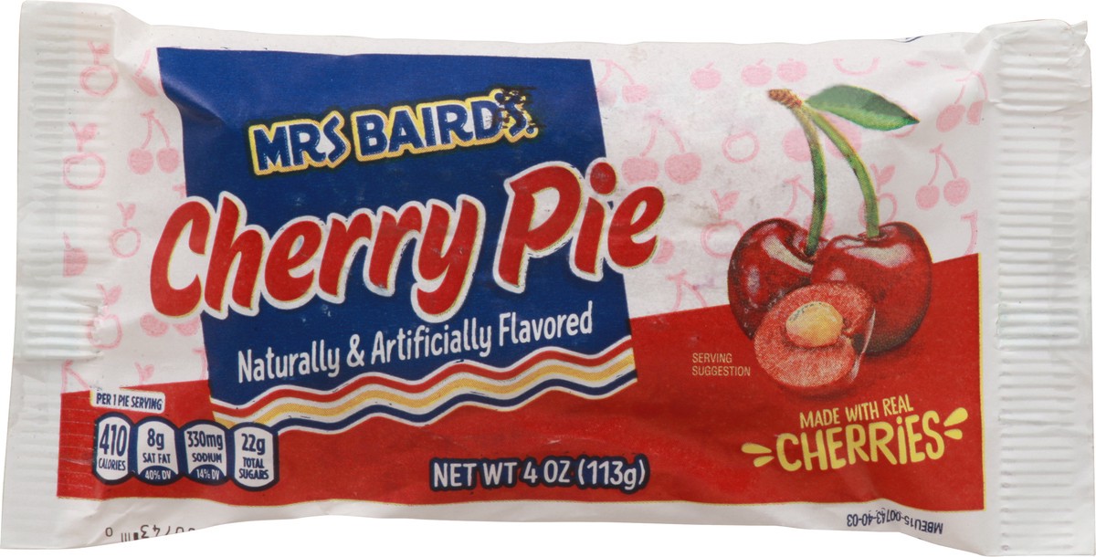 slide 11 of 14, Mrs. Baird's Cherry Pie, 4 oz, Mini Pies, Box, 4.2 oz