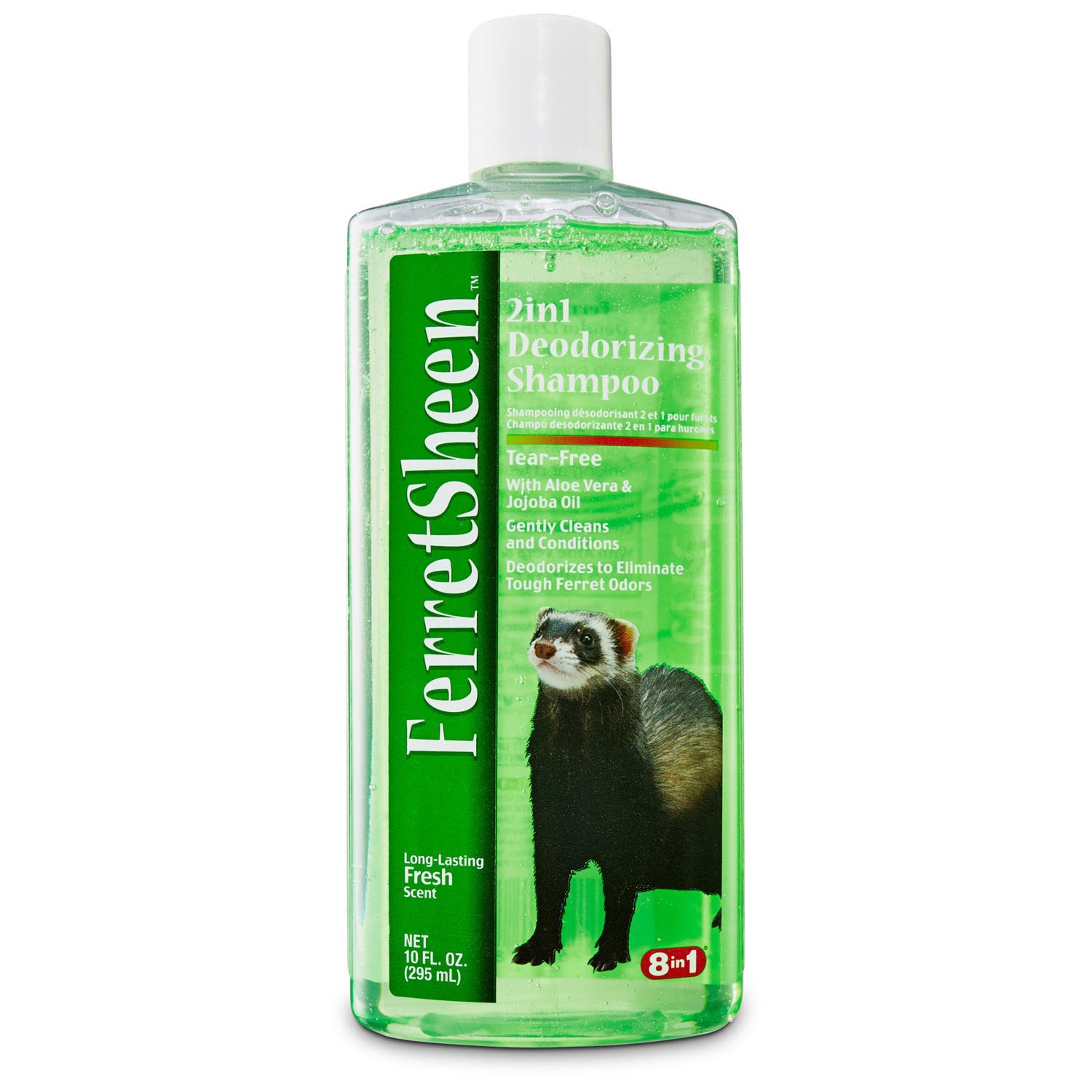 slide 1 of 1, 8 in 1 FerretSheen Deodorizing Ferret Shampoo, 10 fl oz