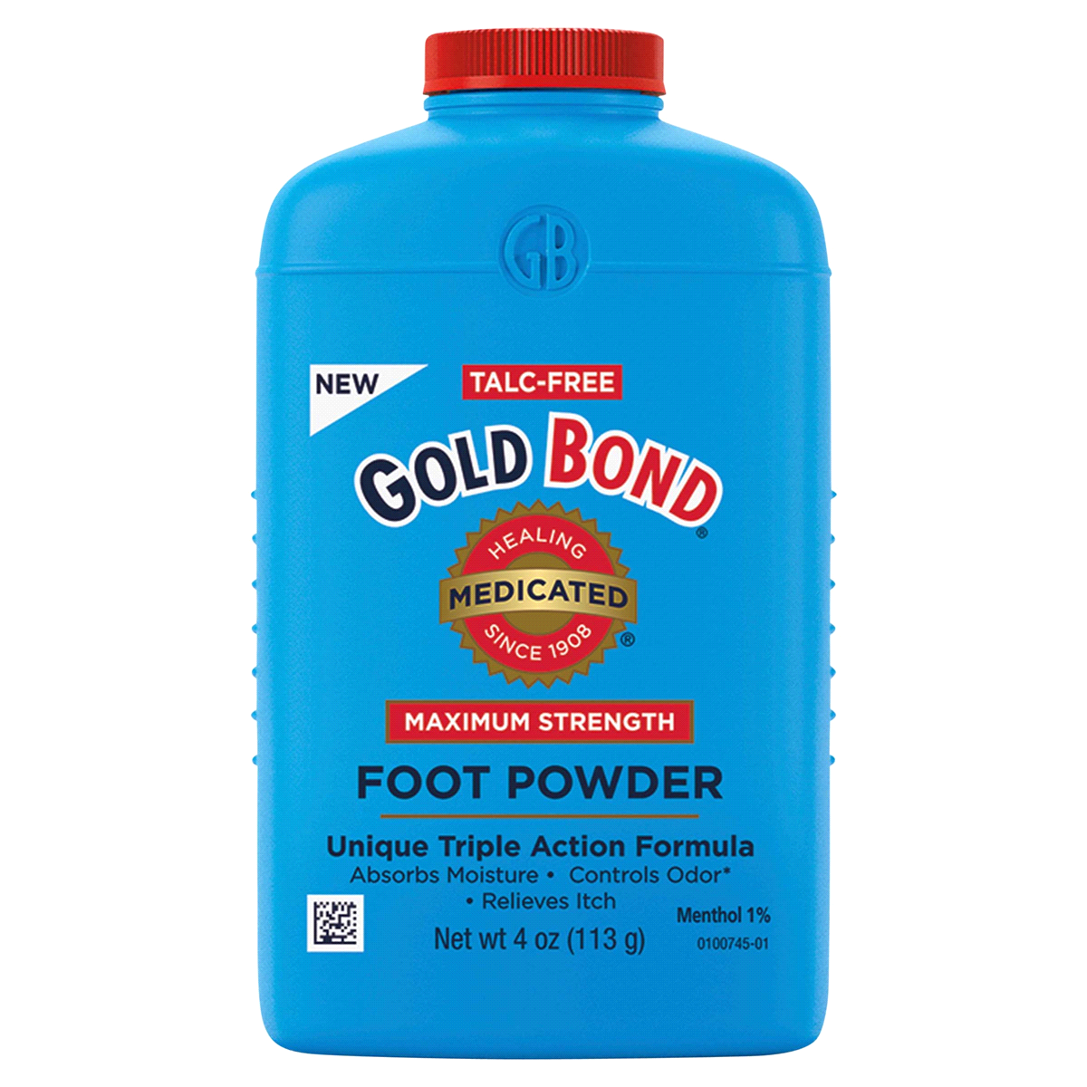 slide 1 of 1, Gold Bond Medicated Foot Powder 4 oz, 4 oz