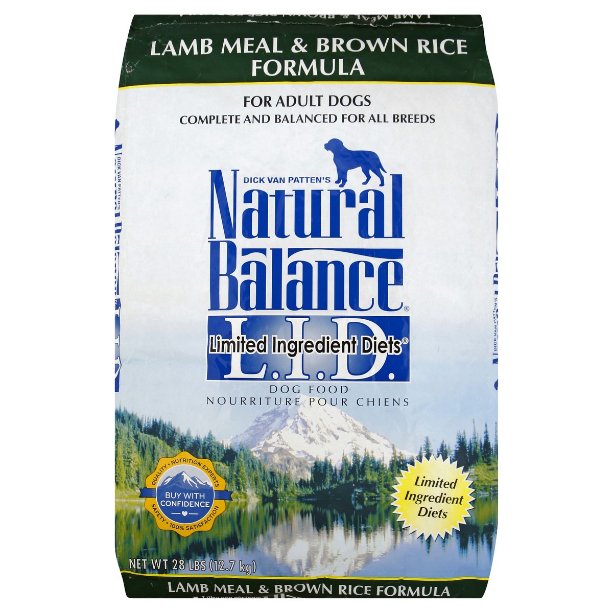 slide 7 of 8, Natural Balance Dog Food 28 lb, 28 lb