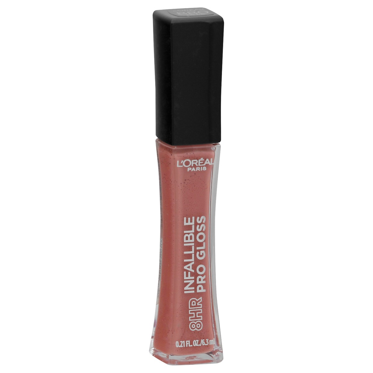 slide 2 of 9, L'Oréal Infallible 8 Hour Pro Lip Gloss, Hydrating Finish, Pink Opal, 0.21 fl oz