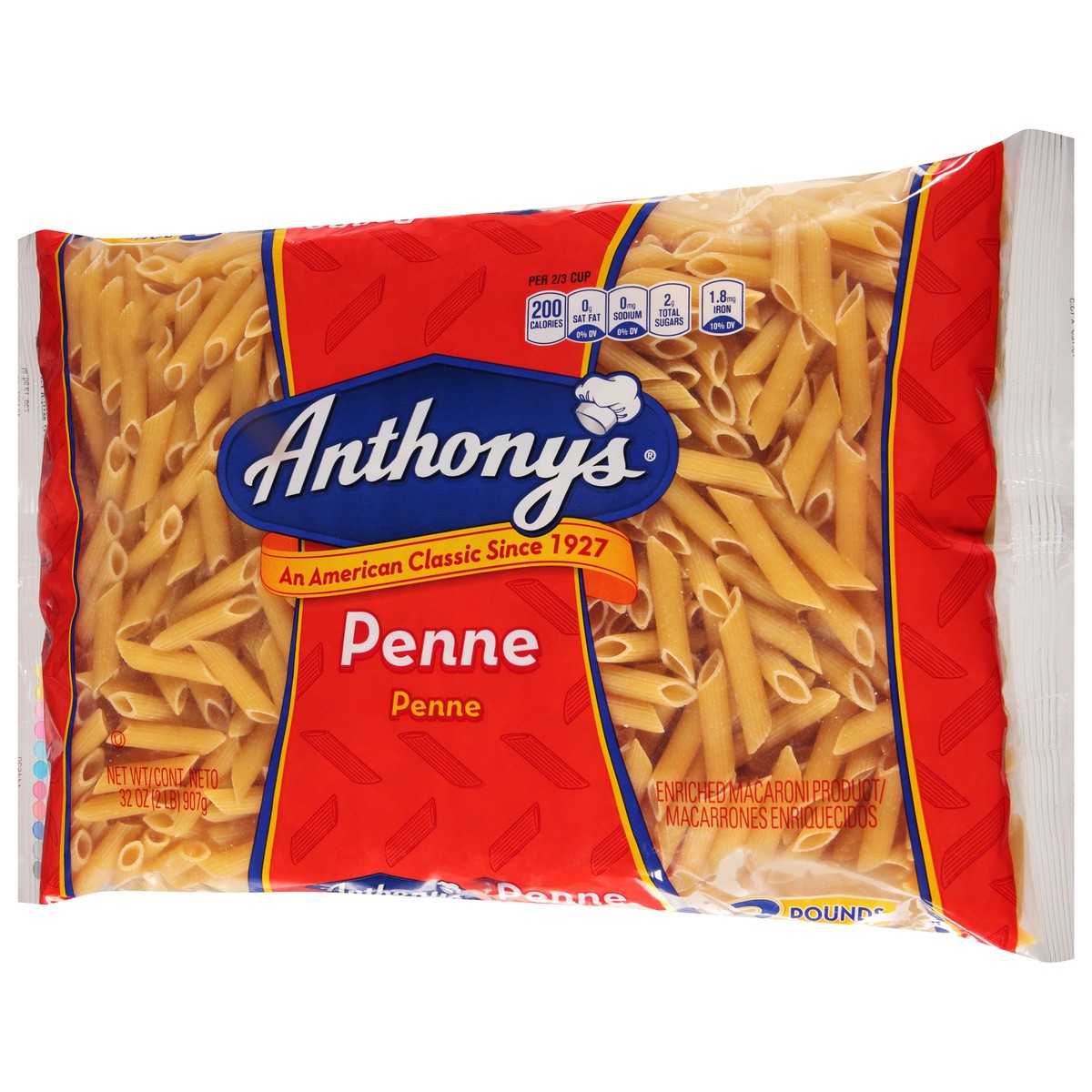 slide 7 of 14, Anthony's Penne 32 oz, 32 oz