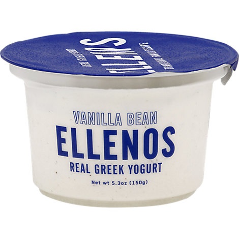 slide 1 of 1, Ellenos Vanilla Bean Yogurt, 5.3 oz