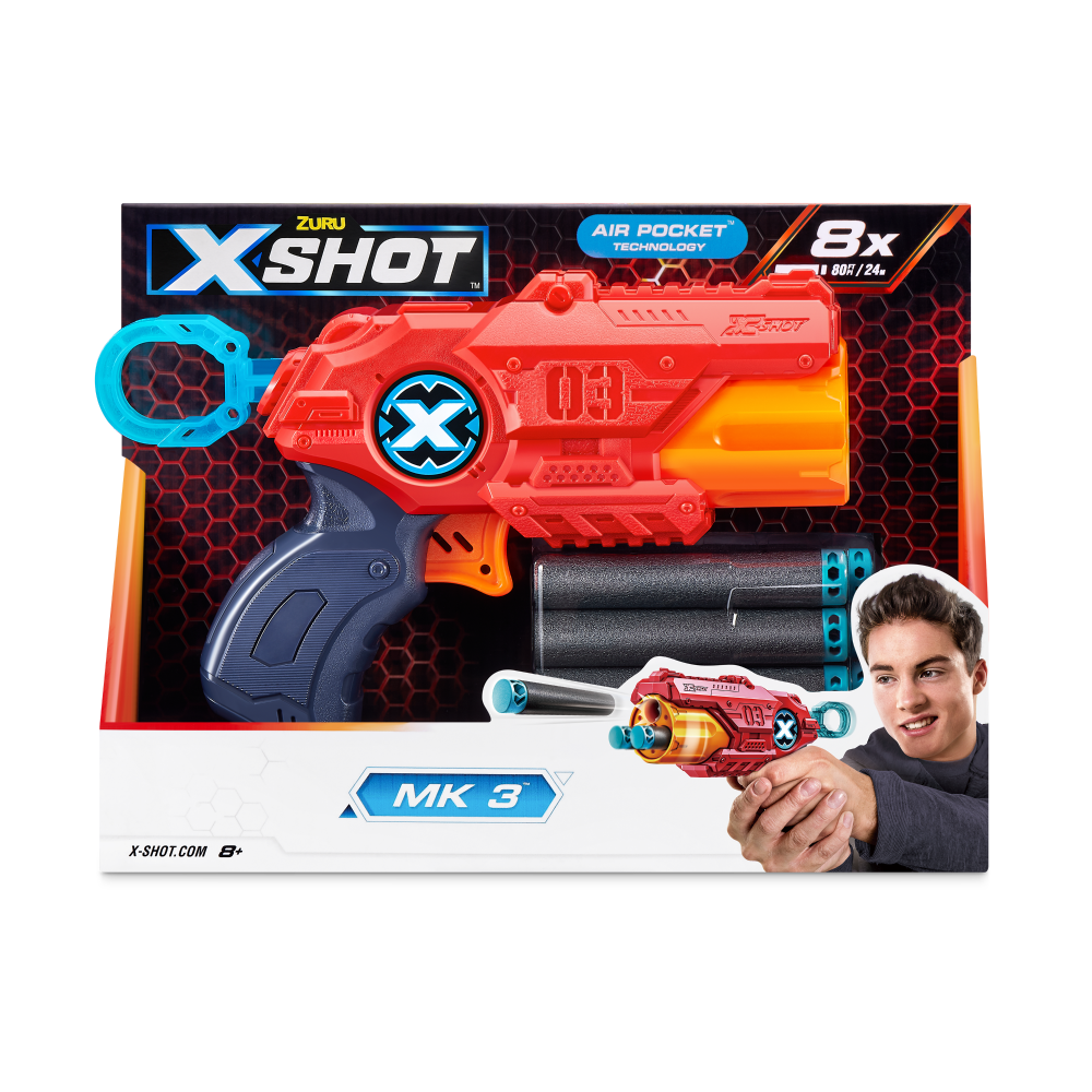 slide 1 of 1, Zuru Xshot Mk3 Dart Gun - Each, 1 ct
