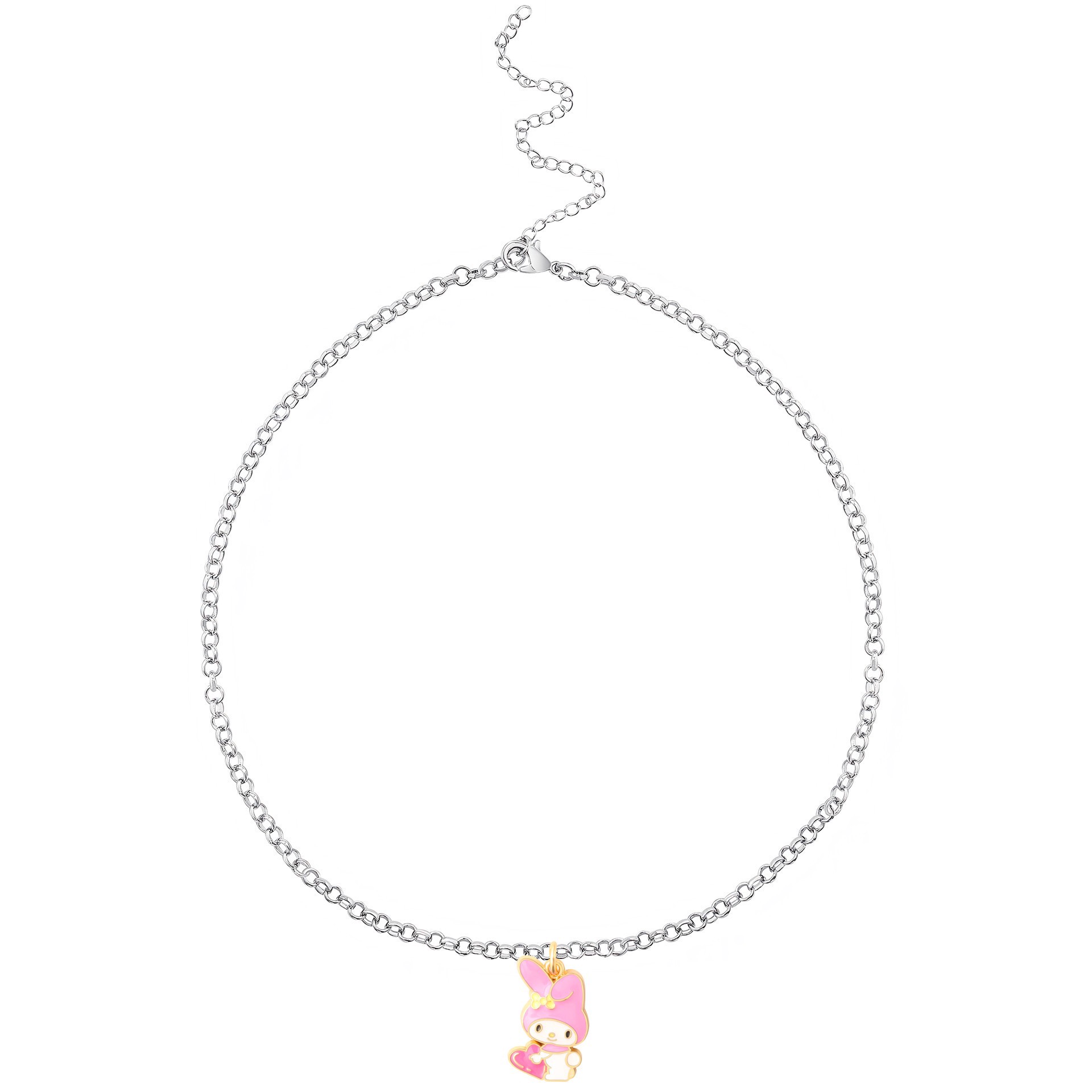 slide 2 of 3, Hello Kitty And Friends My Melody Enamel Charm, 0.45 in x 0.14 in