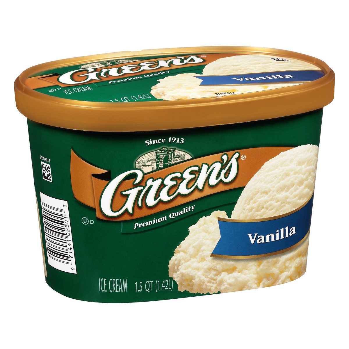 slide 8 of 10, Green's Vanilla Premium Ice Cream, 1.5 Quarts, 1.5 qt