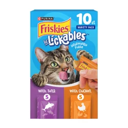 Purina Friskies Lil' Lickables Tuna & Chicken Cat Treat Variety Pack - () 10 Ct. Cartons
