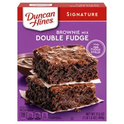 Duncan Hines Signature Double Fudge Brownie Mix, 17.6 oz