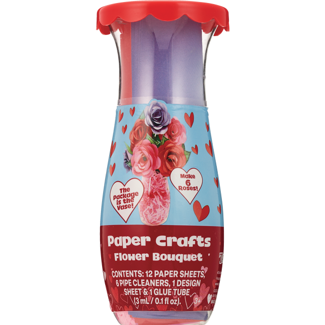 slide 1 of 1, SOMA INTERNATIONAL Paper Crafts Flower Bouquet Val, 1 ct