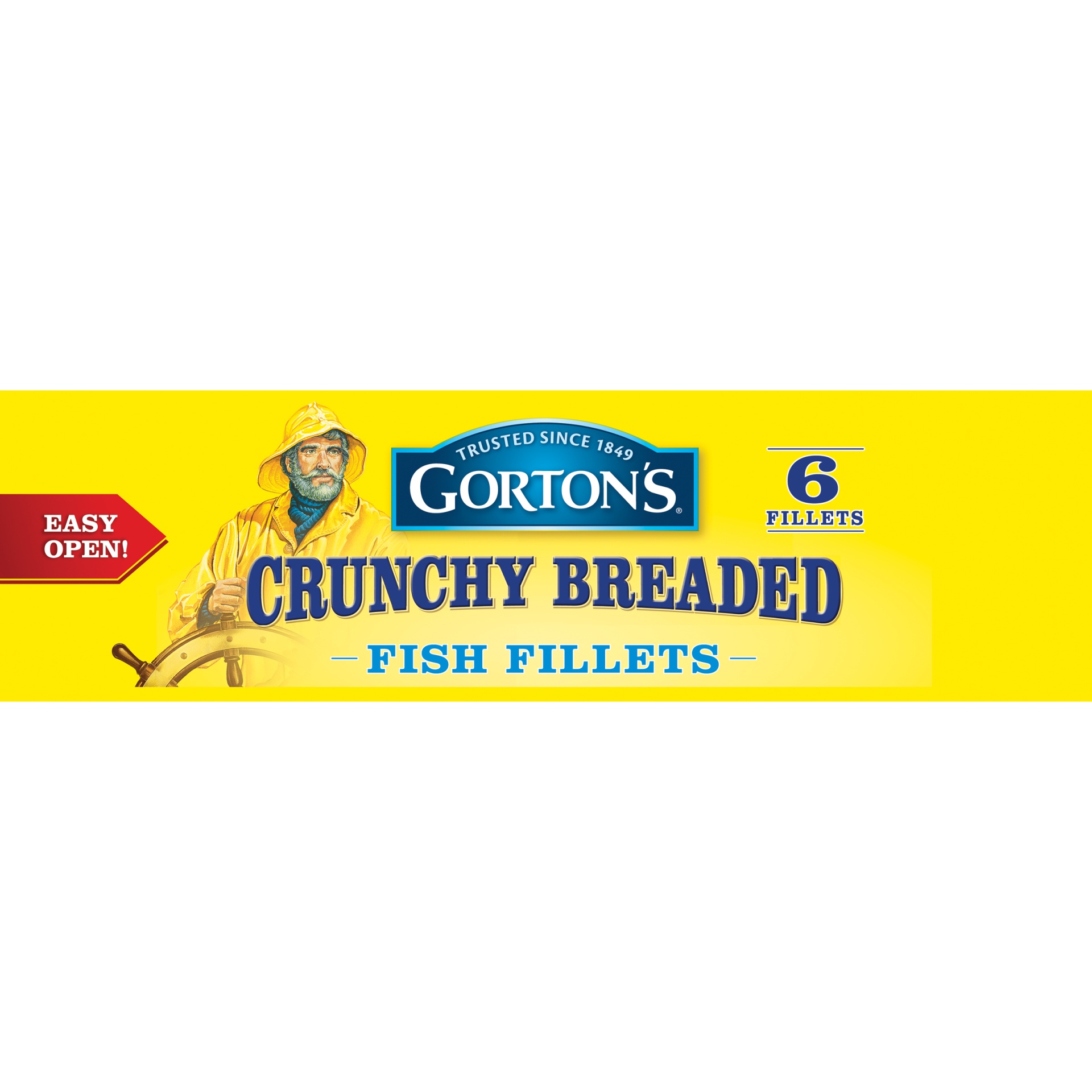 slide 5 of 8, Gorton's Crunchy Breaded Fish Fillets, 11.4 oz