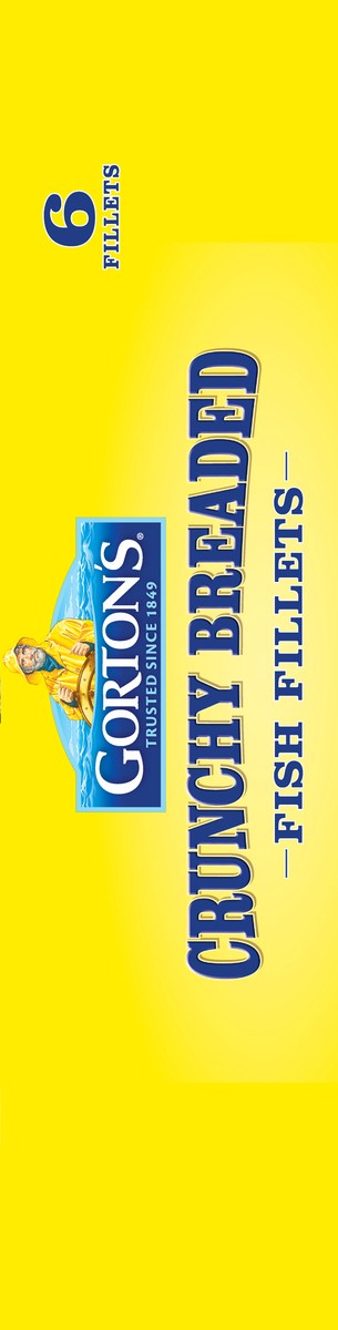 slide 4 of 9, Gorton's Crunchy Breaded Fish Fillets 6 Each, 6 ct