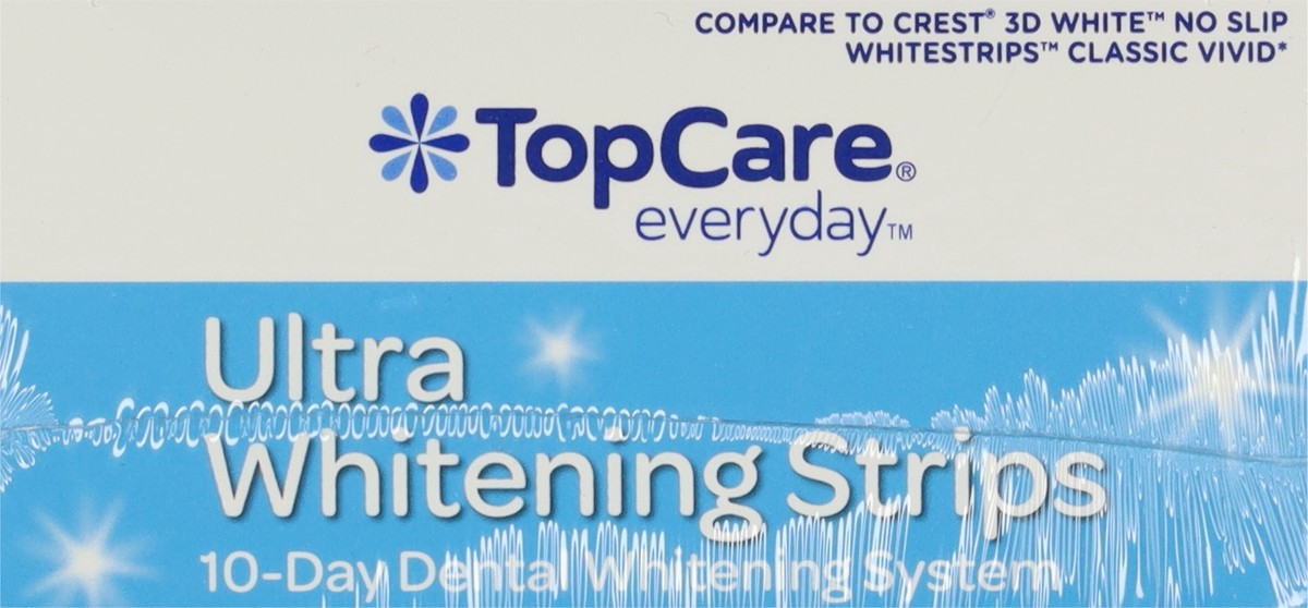 slide 3 of 10, TopCare Everyday Ultra Whitening Strips 20 ea, 20 ct