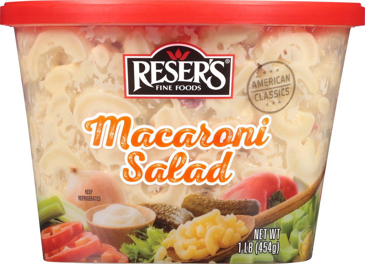 slide 6 of 11, Reser's Macaroni Salad, 16 oz