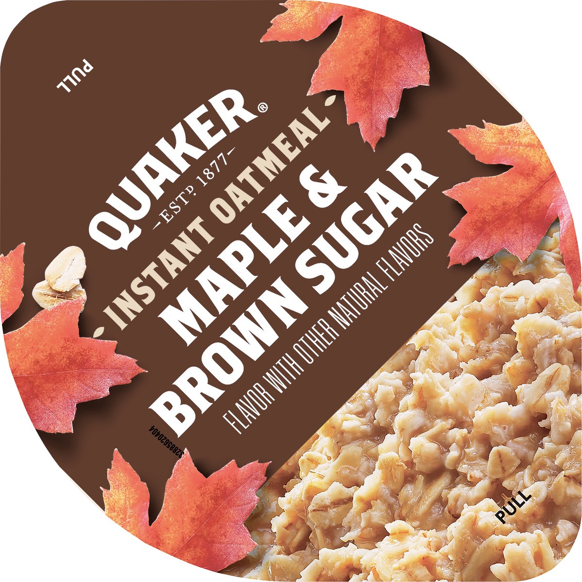 slide 5 of 5, Quaker Instant Oatmeal, Maple & Brown Sugar, 1.69 oz