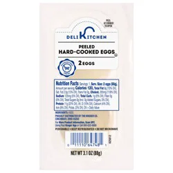 Kroger® Peeled Hard Cooked Eggs