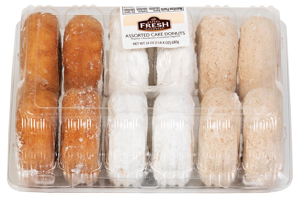 slide 1 of 2, Bakery Fresh Goodness Assorted Cake Donuts, 12 ct