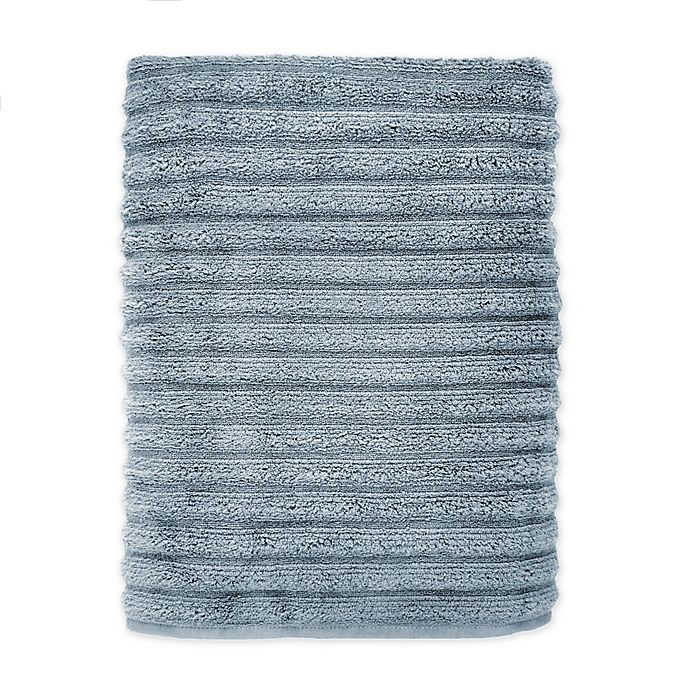 slide 1 of 1, Turkish Luxury Collection Turkish Luxury Ribbed Bath Sheet - Twilight Blue, 1 ct