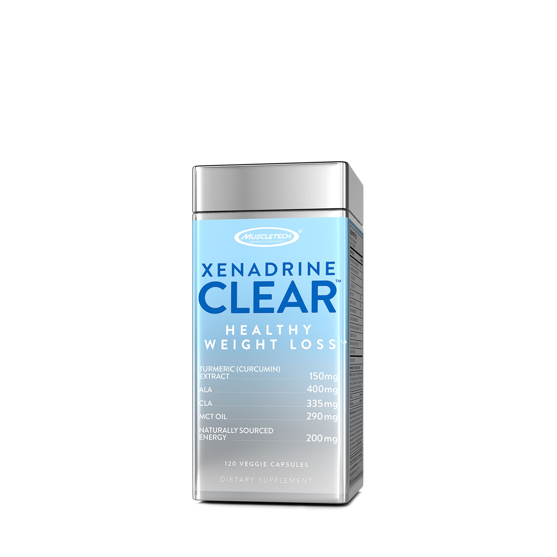 slide 1 of 1, MuscleTech Xenadrine Clear, 120 ct