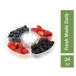 Japanese Food Express Inc Berry Tray with Dip