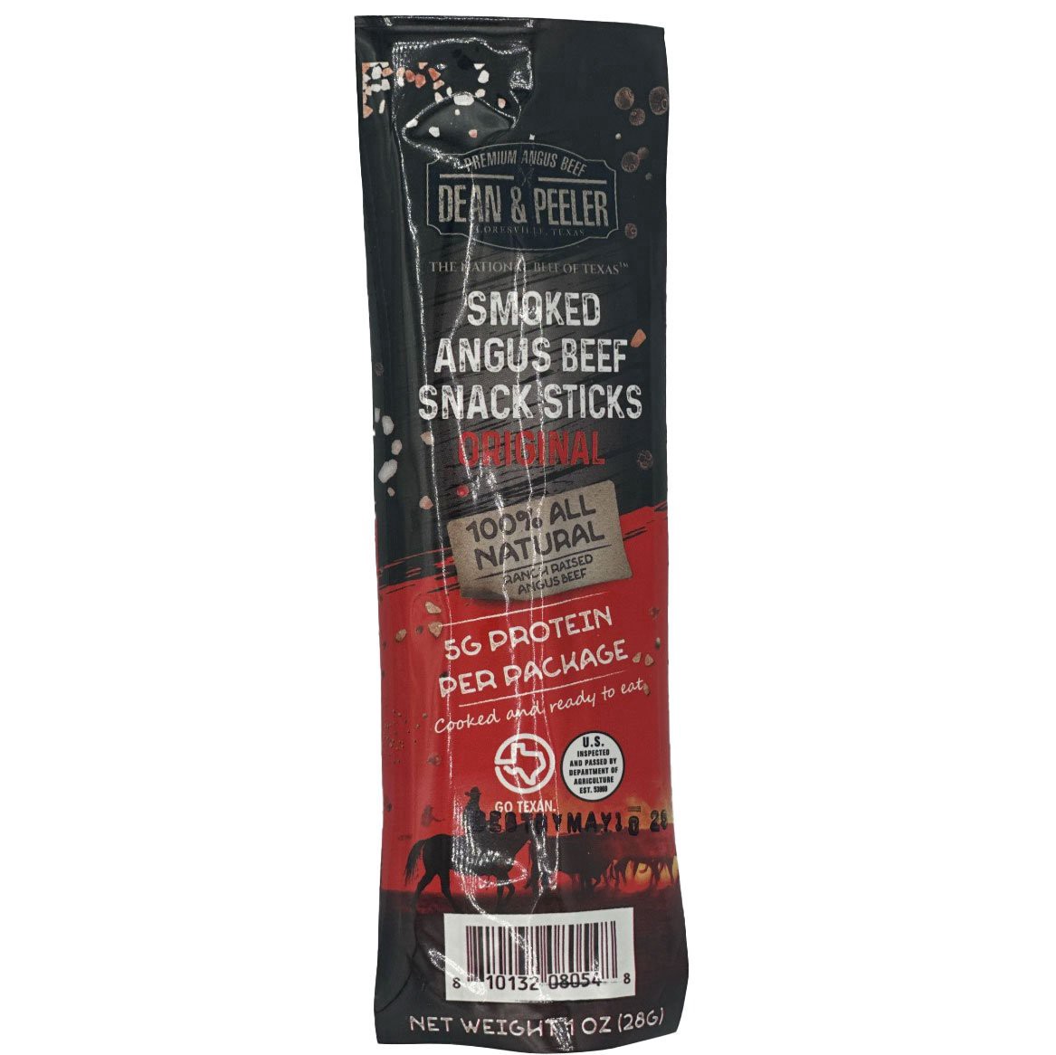 slide 1 of 1, Dean & Peeler Smoked Angus Beef Snack Sticks Original, 1 oz