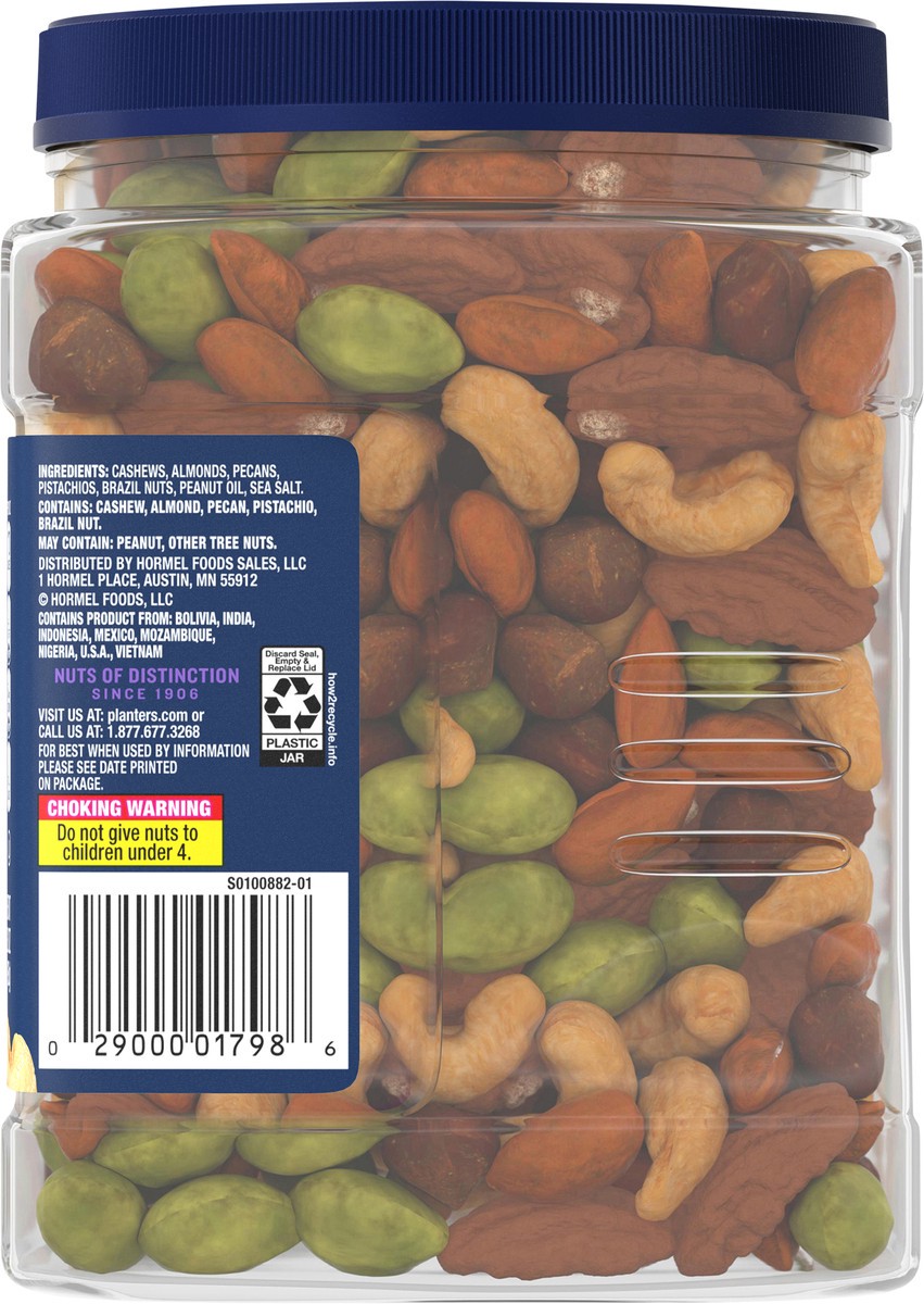 slide 7 of 9, Planters Deluxe Salted Mixed Nuts 2 lb, 34 oz