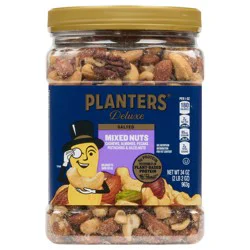 Planters Deluxe Salted Mixed Nuts 2 lb
