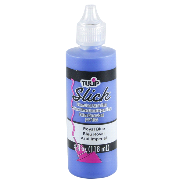 Tulip Slick Fabric Paint, Royal Blue 4 oz Shipt