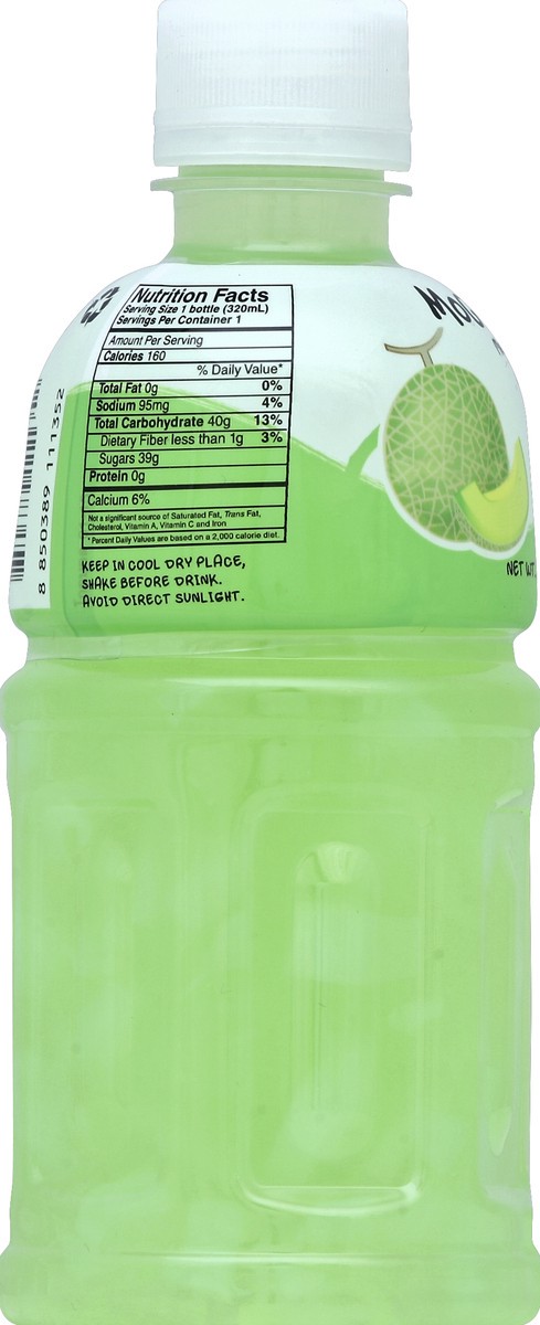 slide 5 of 5, Mogu Mogu Melon Flavored Drink with Nata de Coco 10.82 fl oz, 10.82 oz