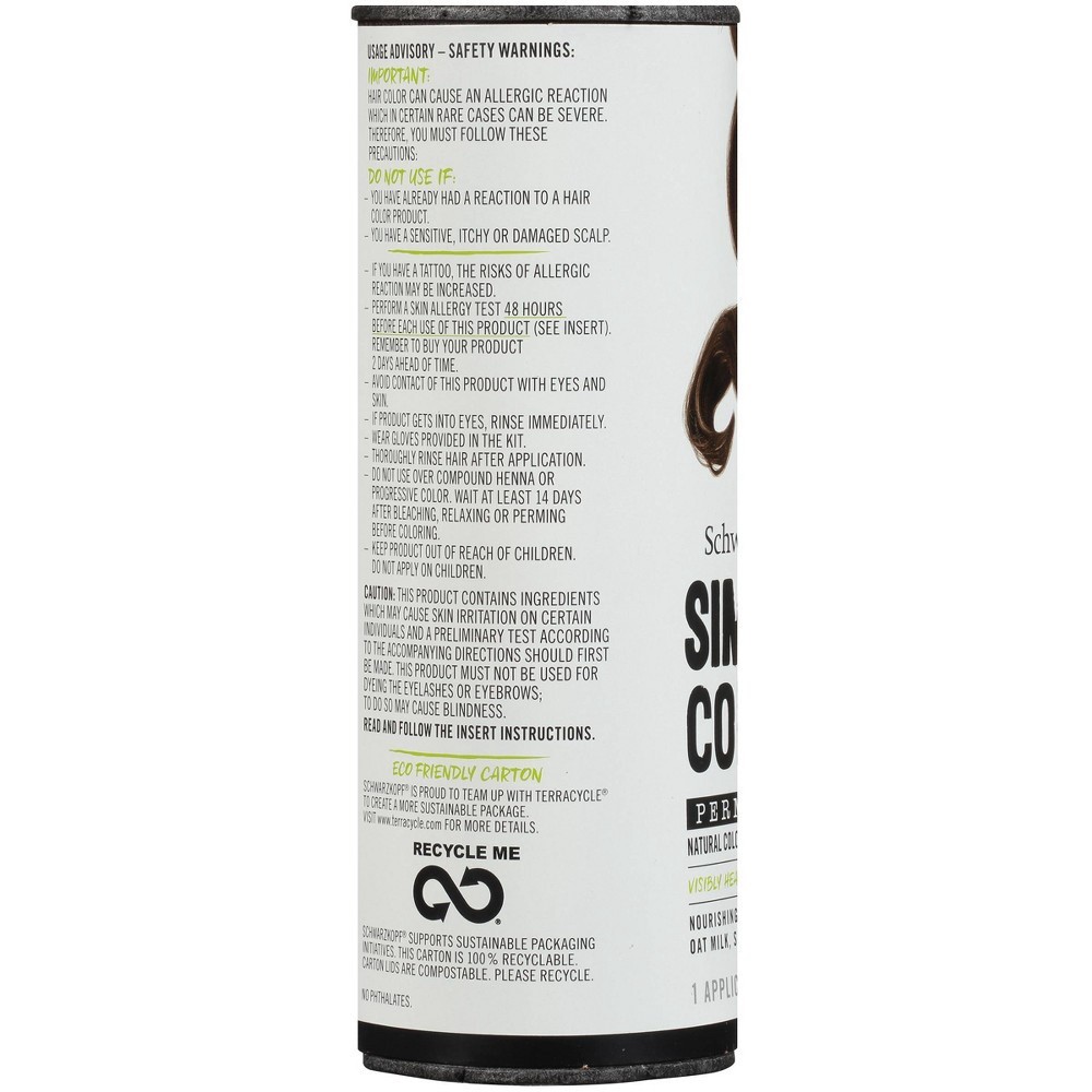 slide 4 of 5, Schwarzkopf Simply Color Permanent Hair Color, 5.0 Medium Brown, 5.7 fl oz