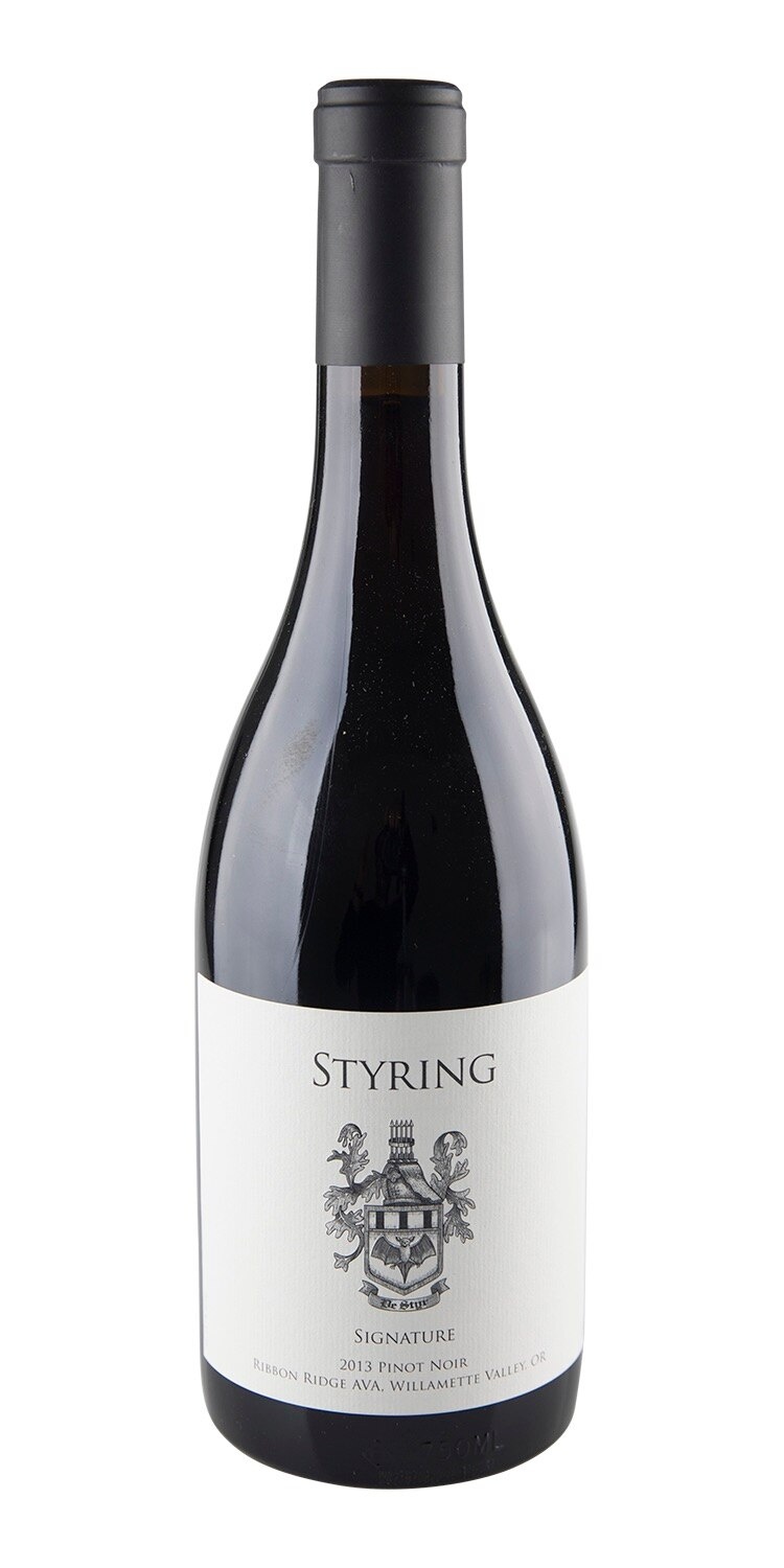 slide 1 of 1, Styring Signature Pinot Noir, 750 ml