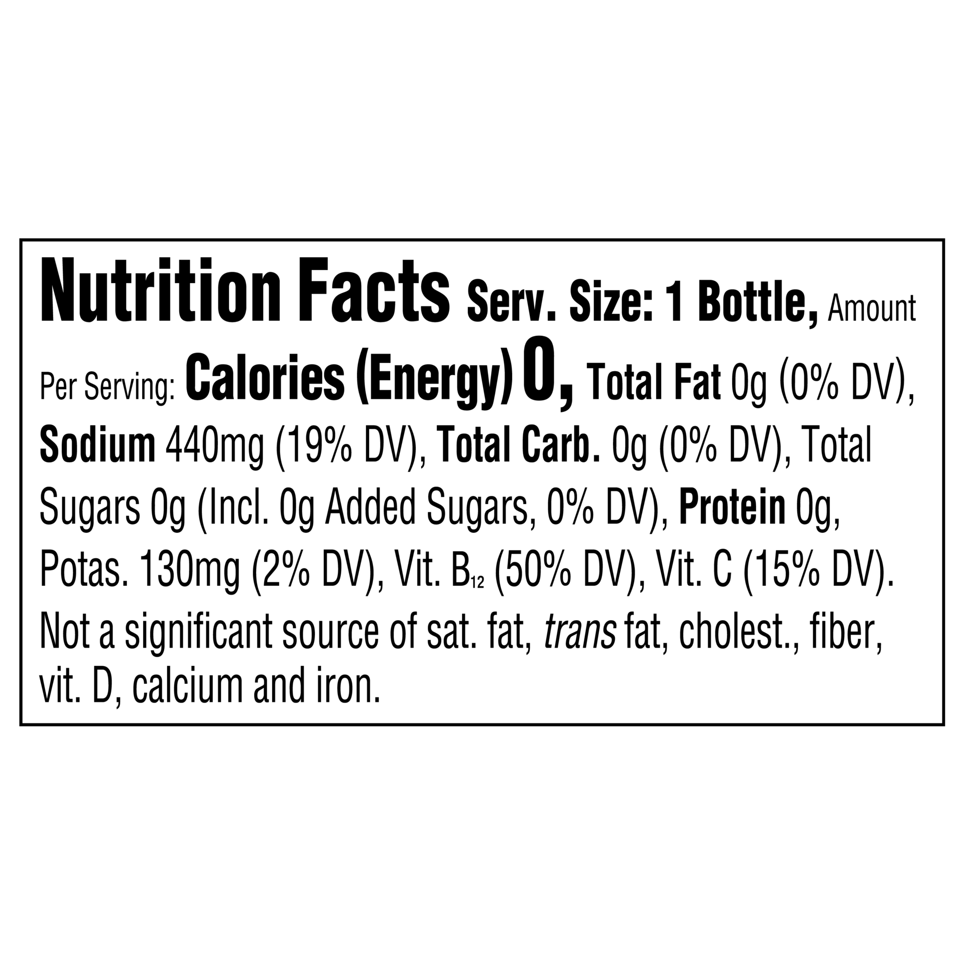 slide 4 of 4, POWERADE Power Water Zero Sugar Mountain Berry Blast Bottles, 16.9 fl oz, 6 Pack, 6 ct