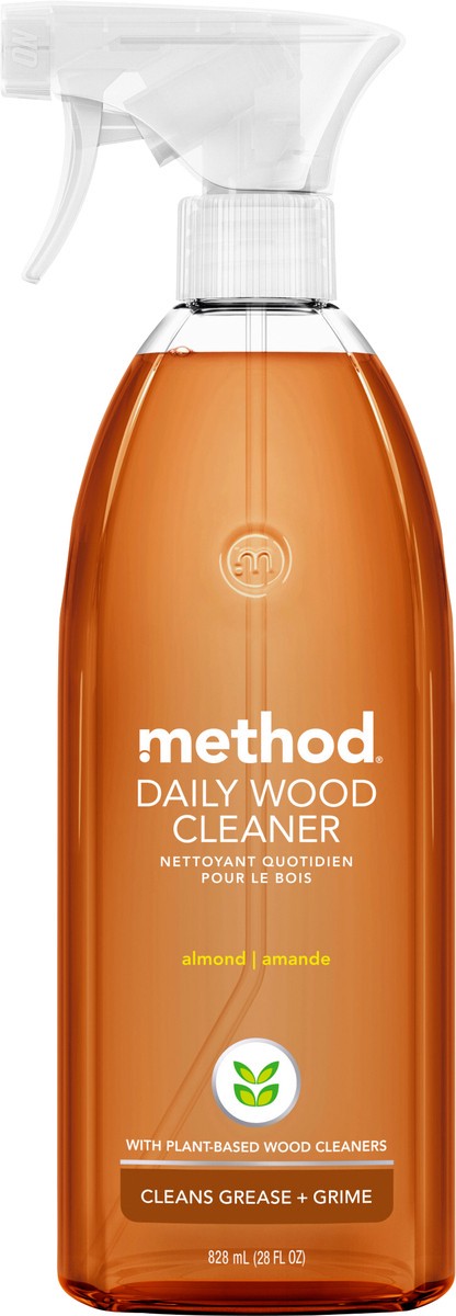 slide 4 of 8, method Almond Cleaning Products Daily Wood Cleaner Spray Bottle - 28 fl oz, 28 fl oz